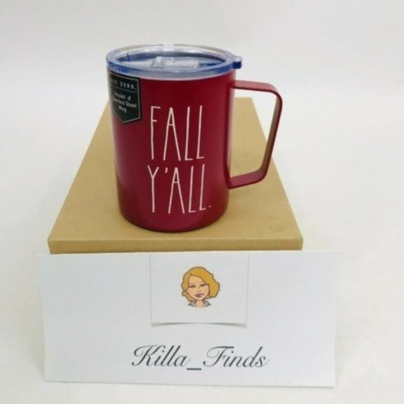 Rae Dunn FALL Y’ALL Tumbler Mug Halloween 12 oz Coffee Mug - Picture 4 of 7